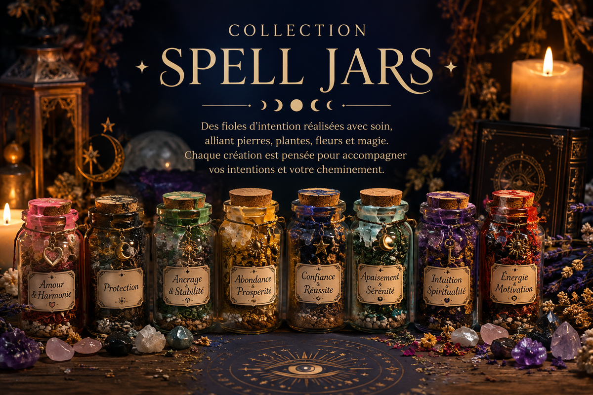 ✨ Les Spell Jars de L'Œil du Kambaba