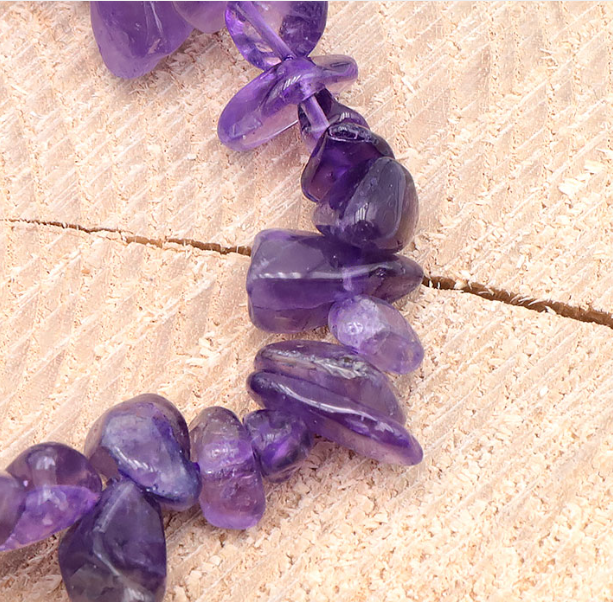 Bracelet Baroque Améthyste Brésil AA