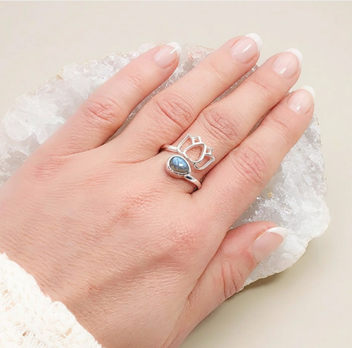 Bague Argent 925 Modèle 02 Labradorite AA