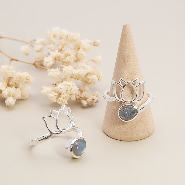 Bague Argent 925 Modèle 02 Labradorite AA