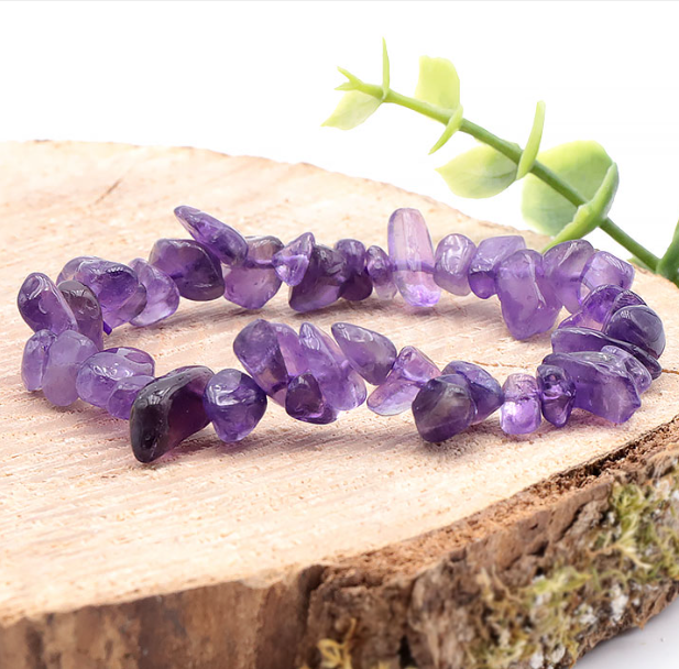 Bracelet Baroque Améthyste Brésil AA