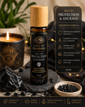 🛡️ Roll-On Protection & Ancrage – Obsidienne Noire AA