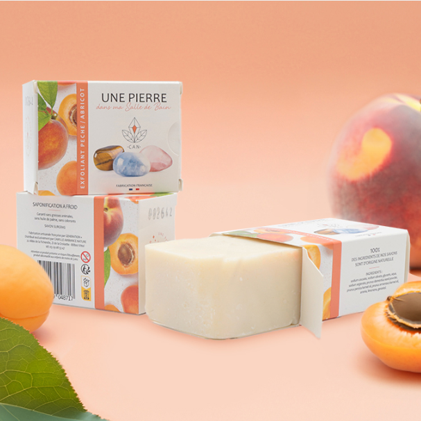 SAVON EXFOLIANT PÊCHE ABRICOT