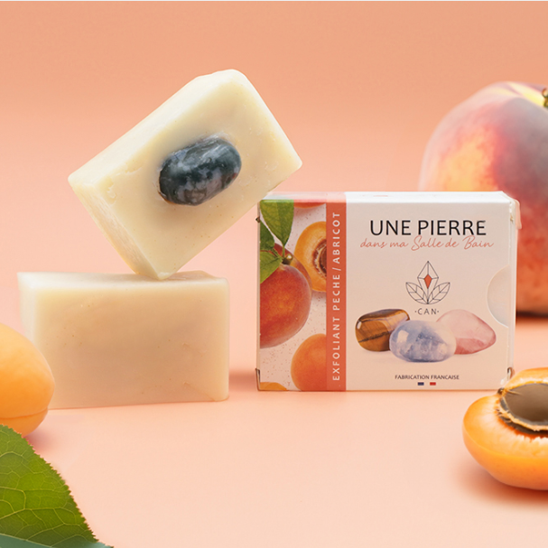 SAVON EXFOLIANT PÊCHE ABRICOT