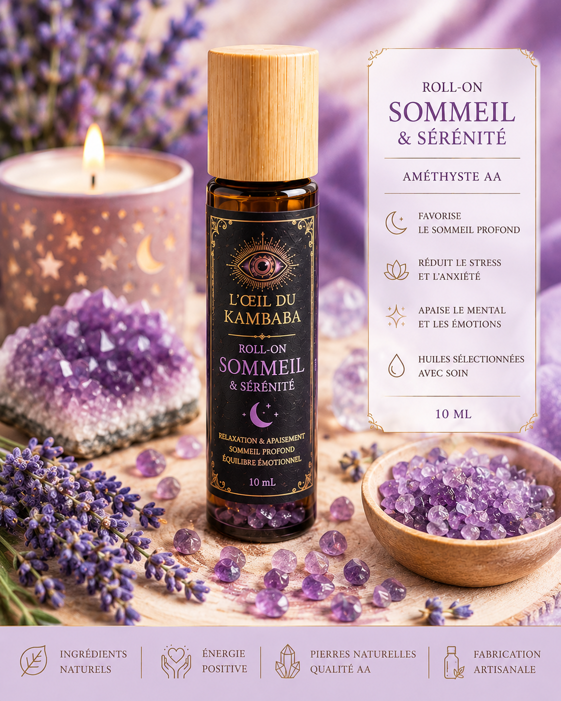 😴 Roll-On Sommeil & Sérénité
